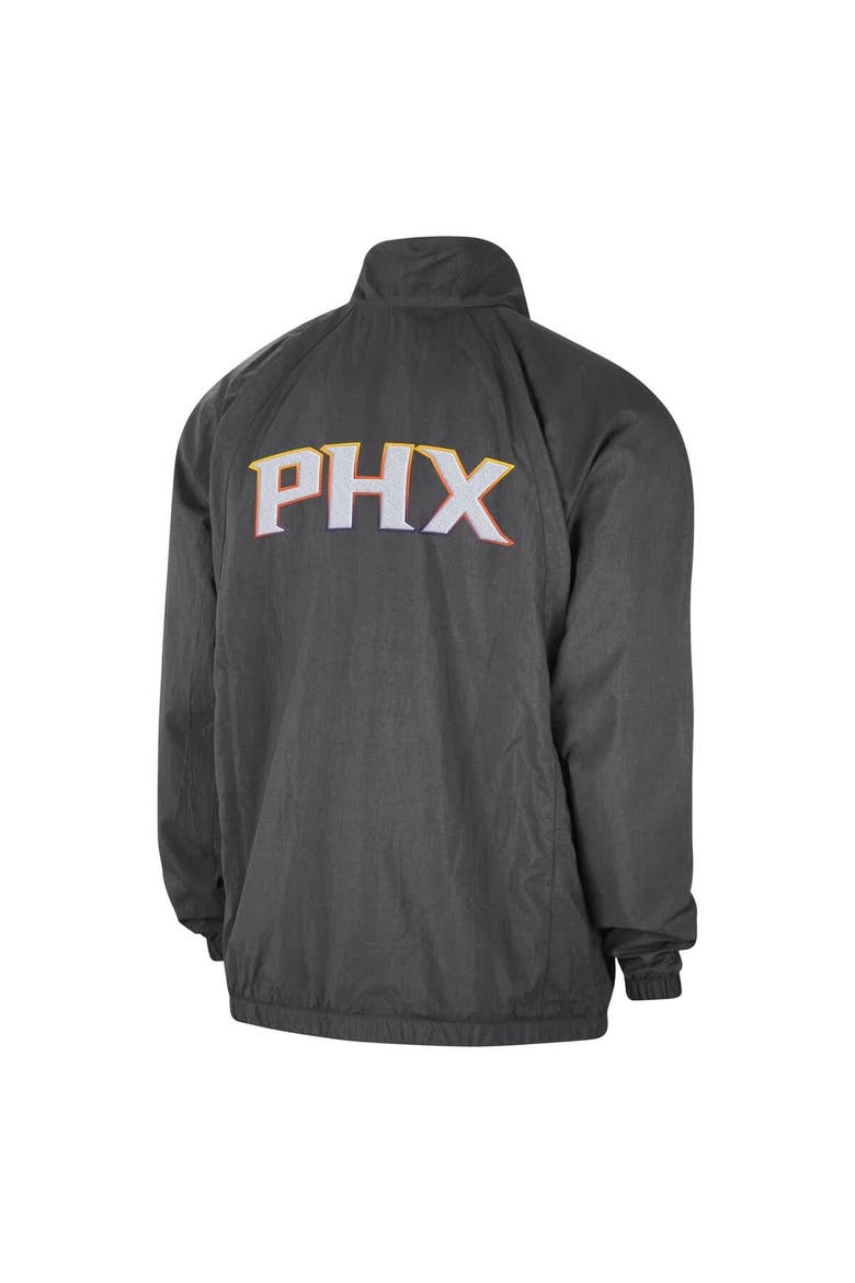 Men's Jordan Brand Gray Phoenix Suns Courtside Statement Edition Jumpman Jam Full-Zip Jacket, Alternate, color, Gray