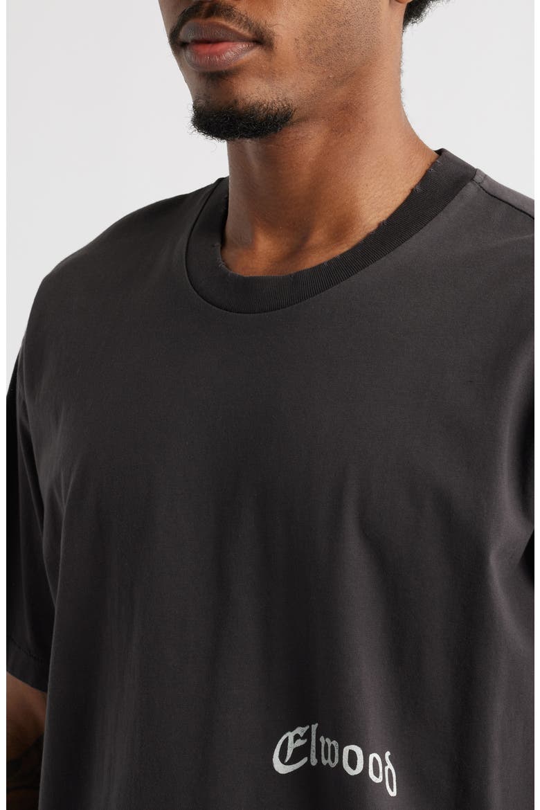 Trademark Core Organic Cotton Graphic T-Shirt (Nordstrom Exclusive), Alternate, color, VINTAGE BLACK
