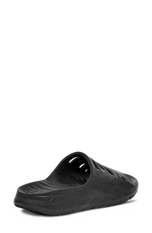 Shop Teva Apretrail Slide Sandal In Black