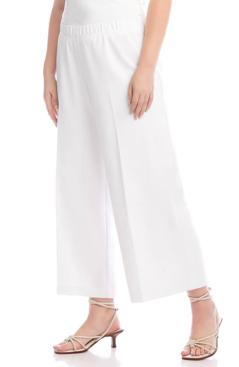 Karen Kane Crop Wide Leg Pants, Alternate, color, 
