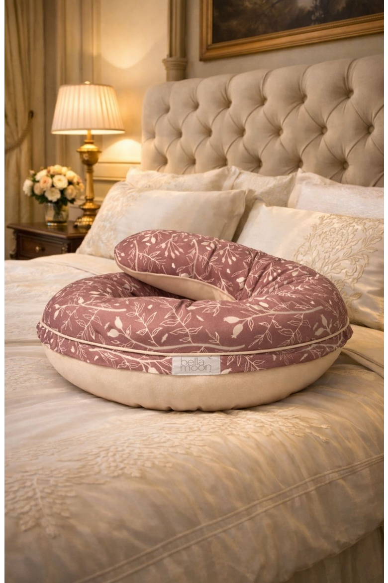 Pregnancy Pillow, Alternate, color, Rosehip