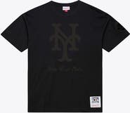 Mitchell & Ness Men Mitchell & Ness Black New York Mets Cooperstown Collection Phantom T-Shirt