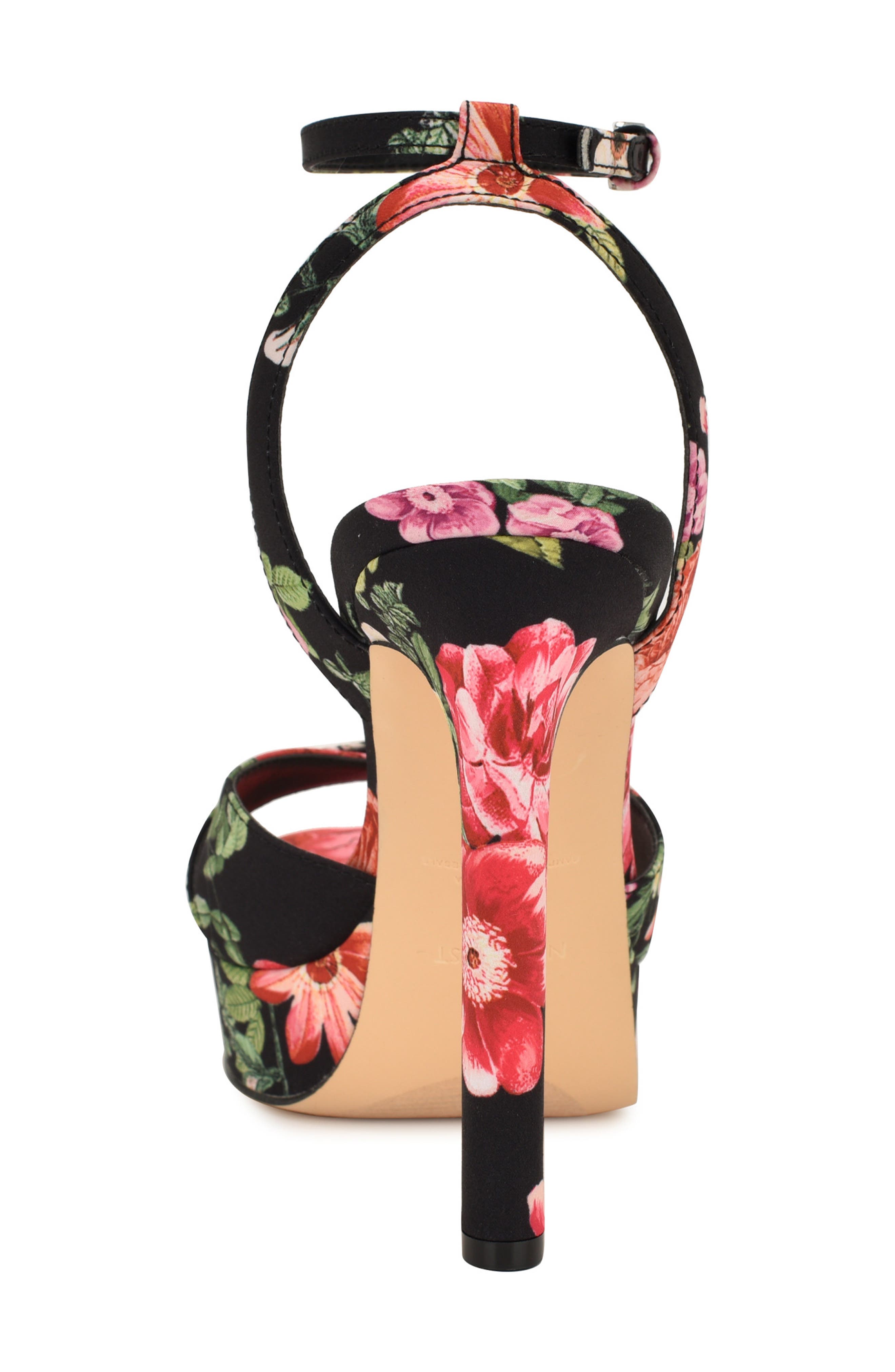 Nine West Wilda Ankle Strap Platform Sandal, Alternate, color, 