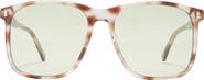 Gucci 57mm Square Sunglasses