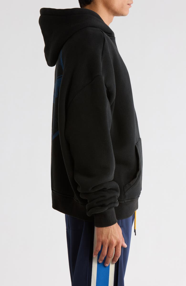 DIET STARTS MONDAY DSMLA Graphic Hoodie, Alternate, color, Vintage Black/Blue