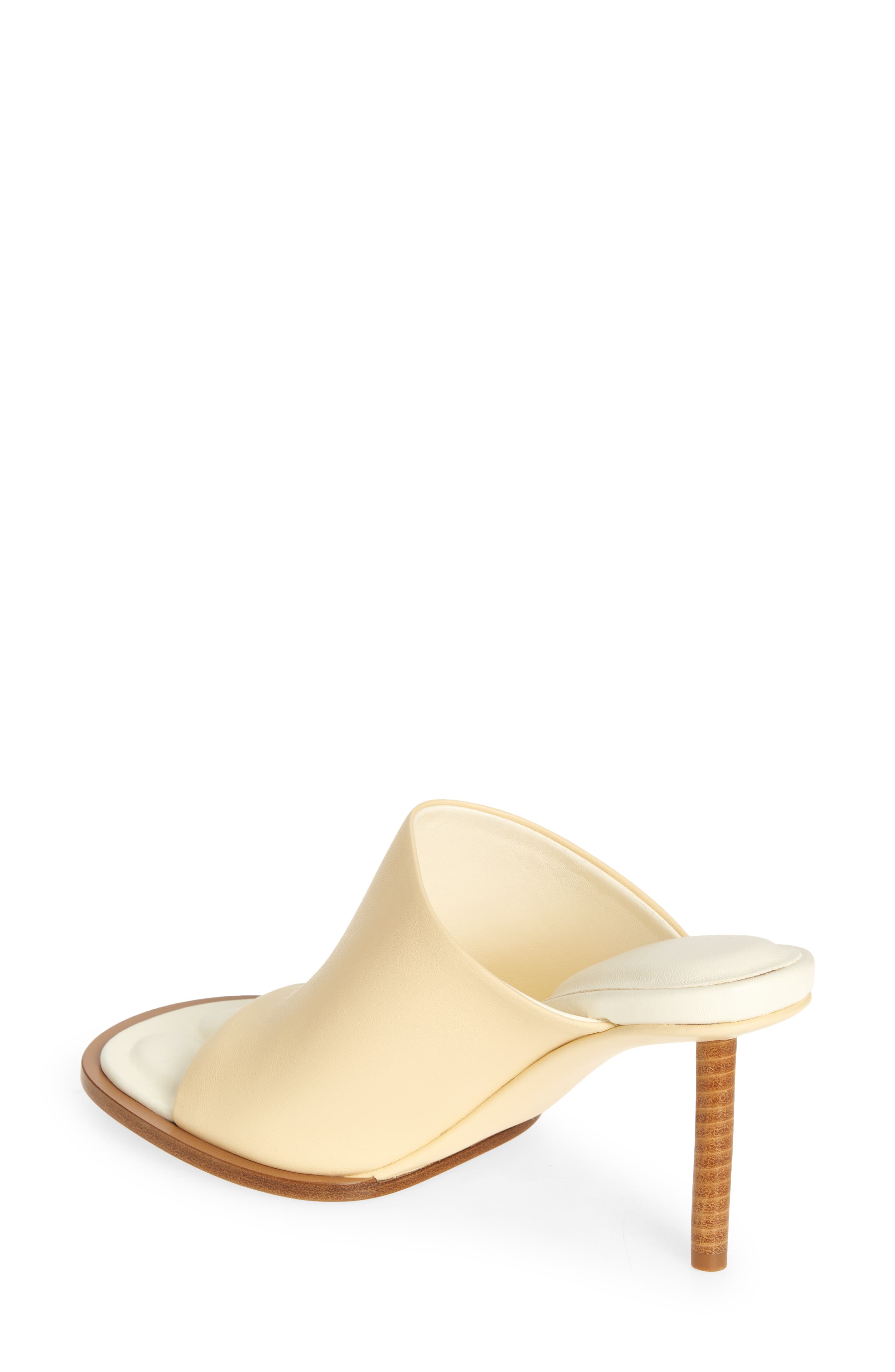 Jacquemus Mismatched Slide Sandal, Alternate, color, 
