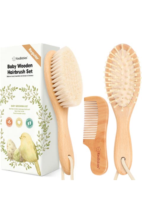 Baby Hair Brush and Comb Set