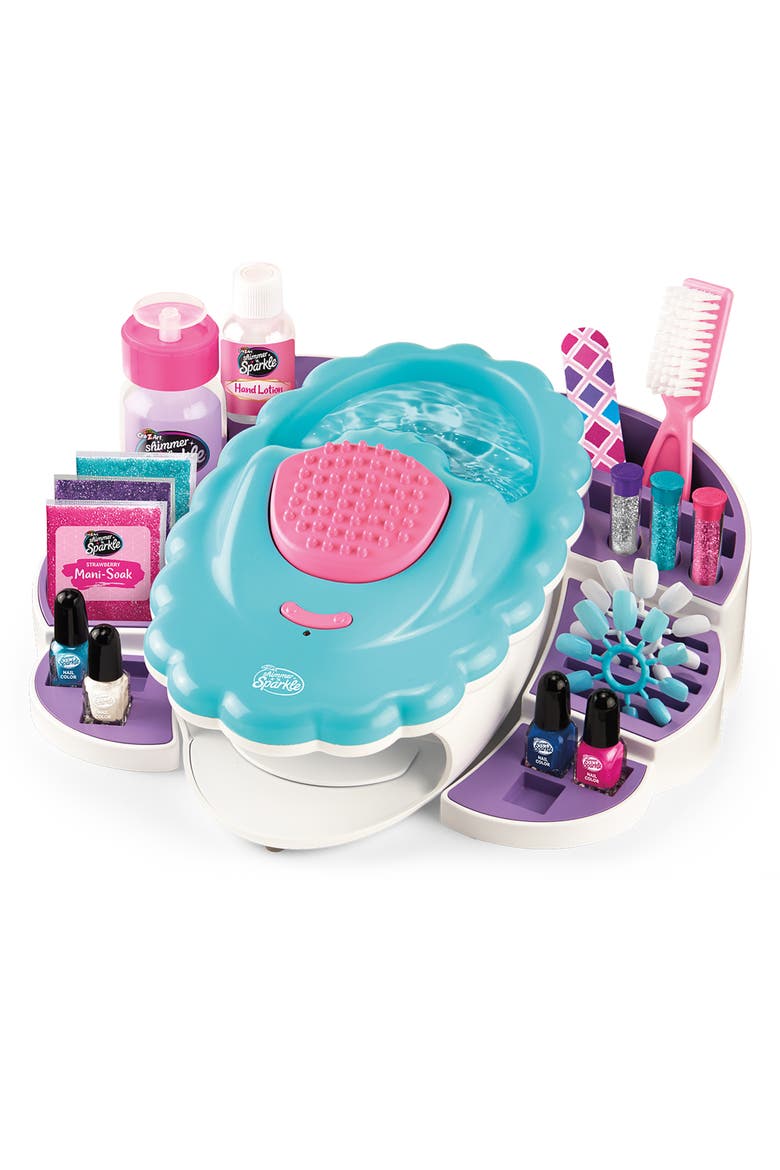 Shimmer N Sparkle The Real Ultimate Nail Spa 5 in 1 Nail Studio, Alternate, color, Multicolored