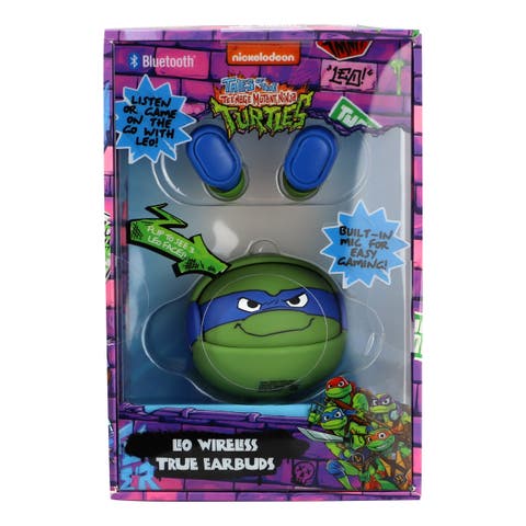 Ninja Turtles Leo Wireless Bluetooth True Earbuds