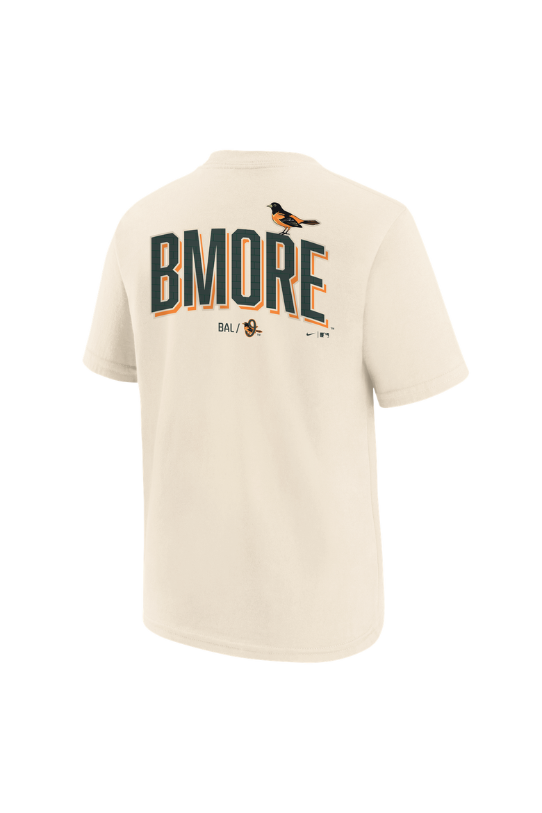 Youth Nike Cream Baltimore Orioles 2026 City Connect T-Shirt, Alternate, color, Cream