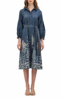 Celina Moon Alicia Midi Shirtdress