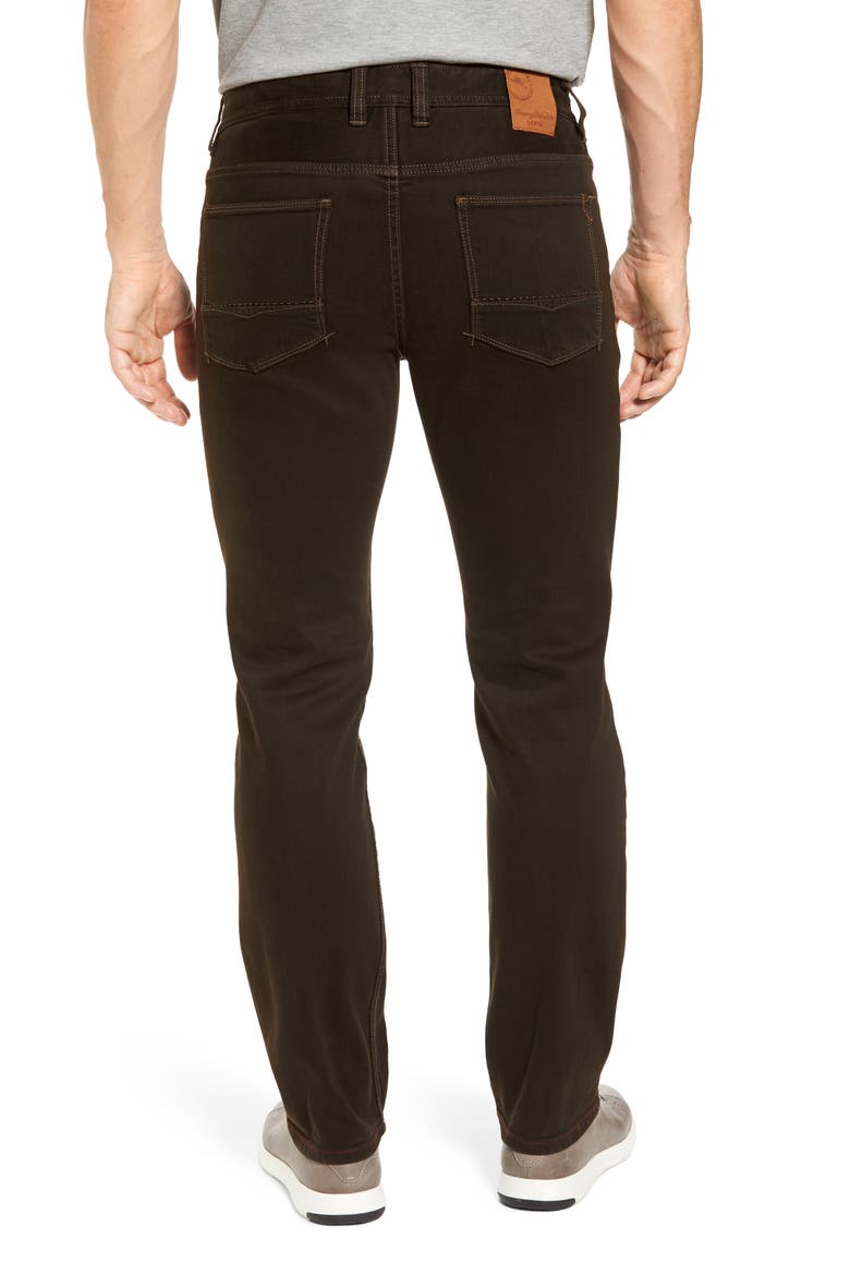 Sand Straight Leg Jeans, Alternate, color, COFFEE OVERDYE