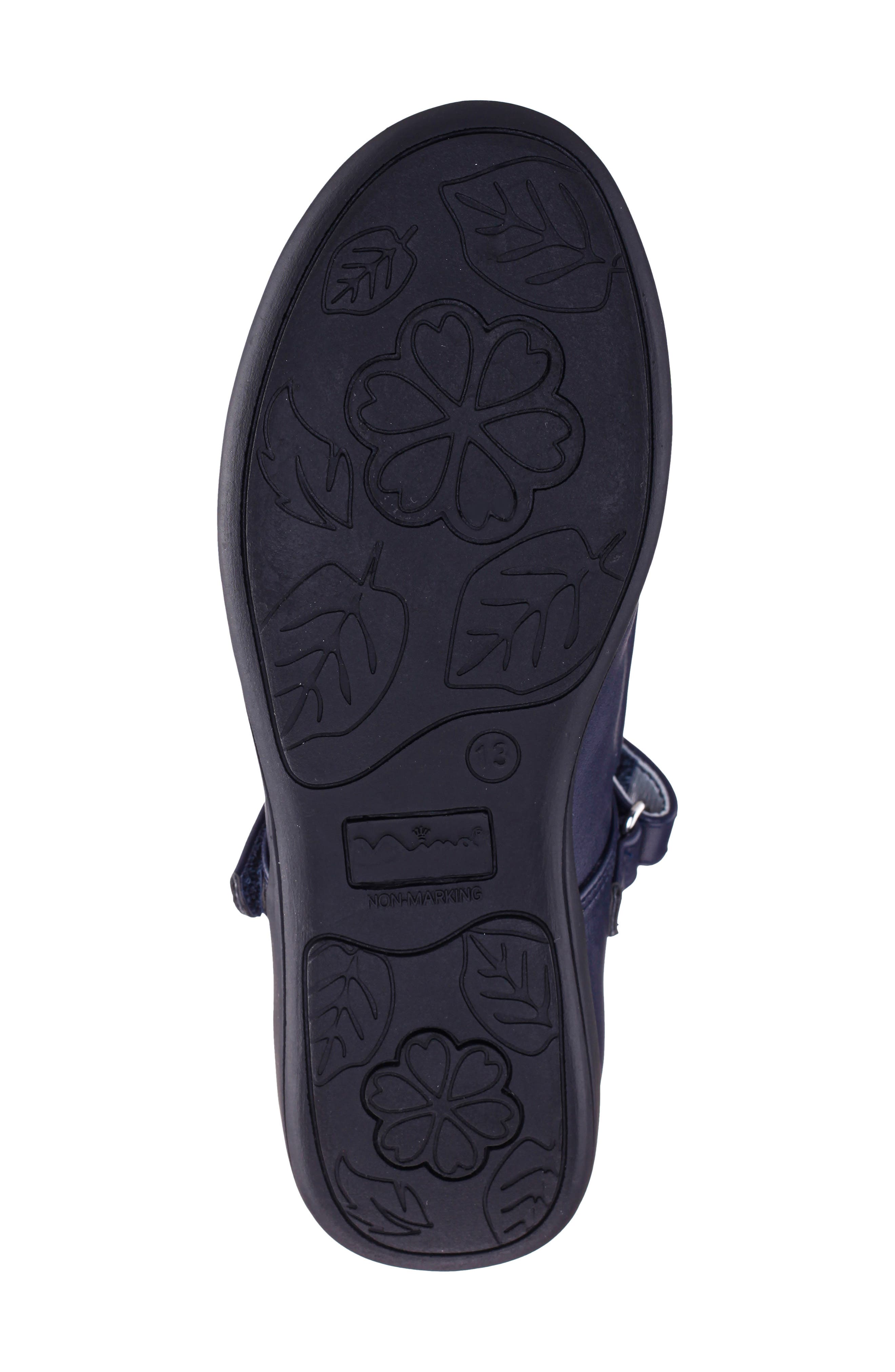 Kids' Dallas Flat, Alternate, color, NAVY TUMBLED