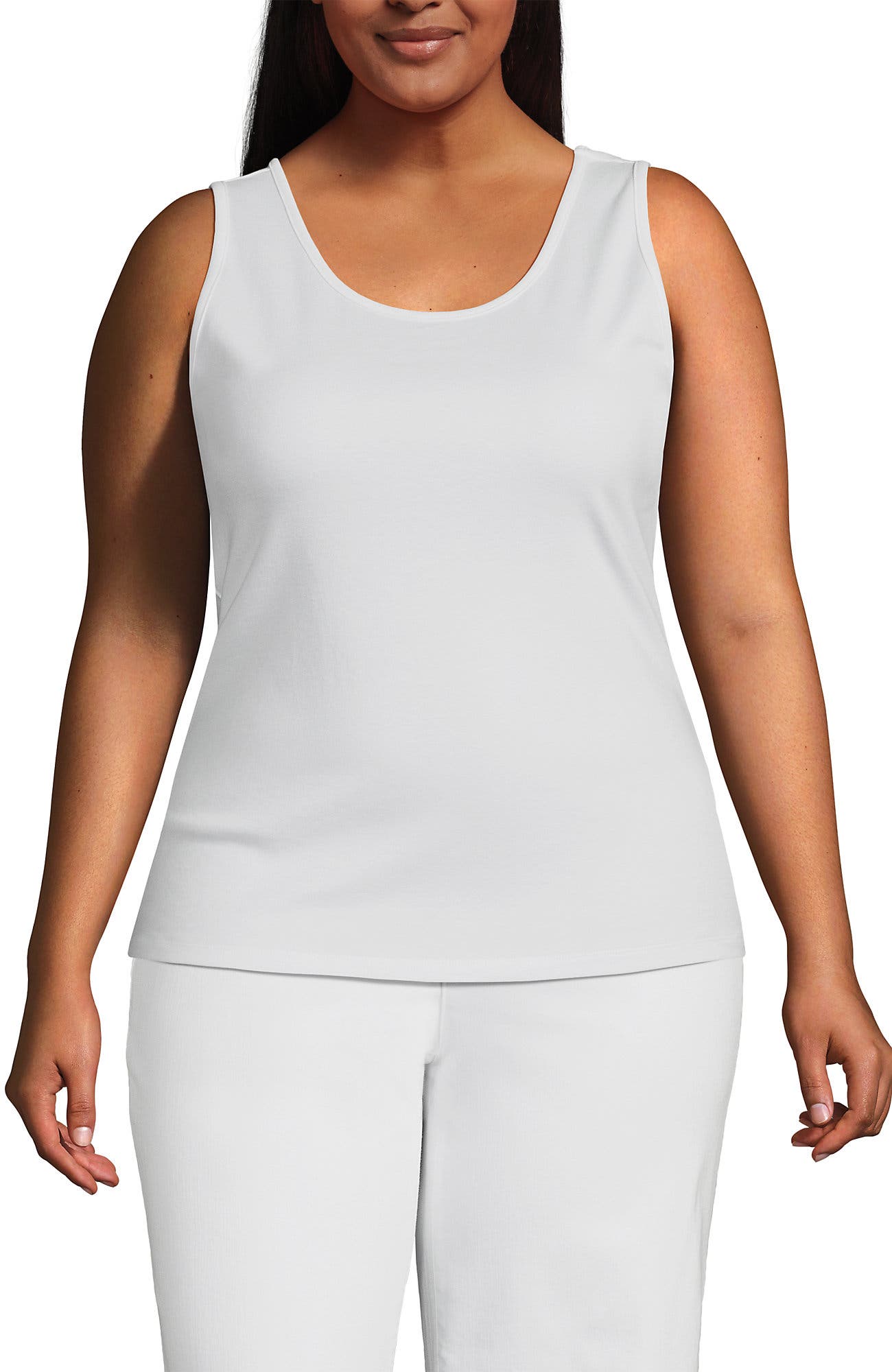 Plus Size Cotton Tank Top - image 5