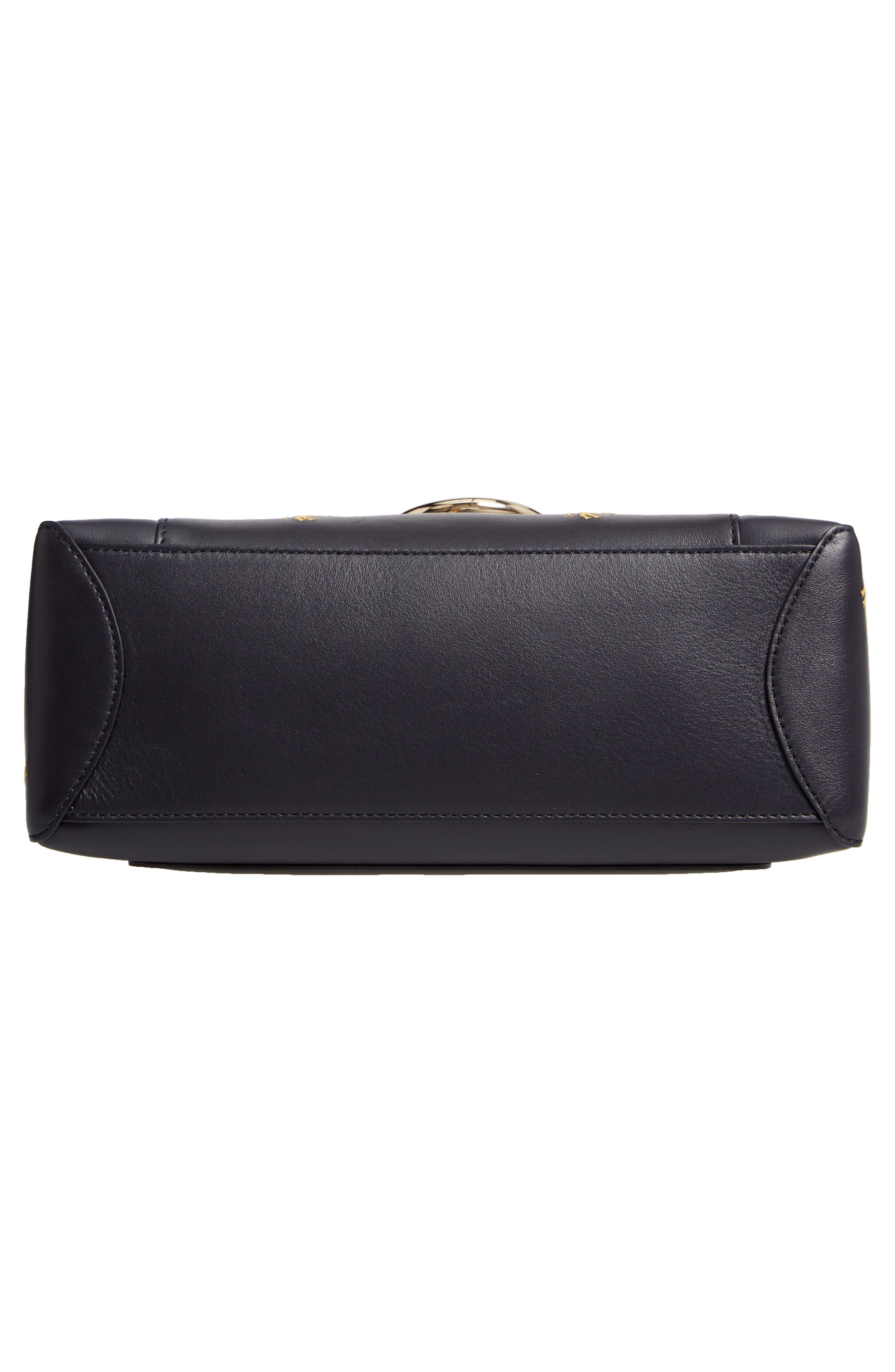 Chloé Small Faye Daye Embroidered Leather Shoulder Bag, Alternate, color, 