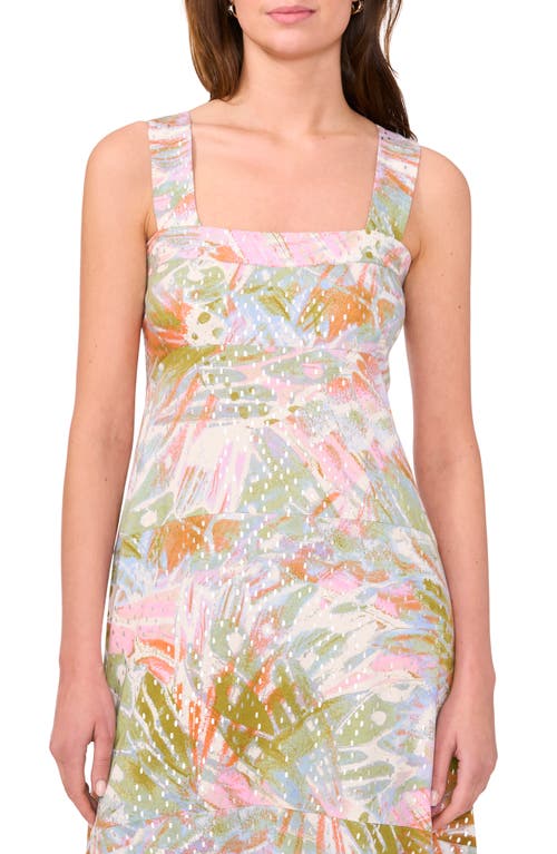 Halogen ® Challis Smocked Back Maxi Dress In Multi