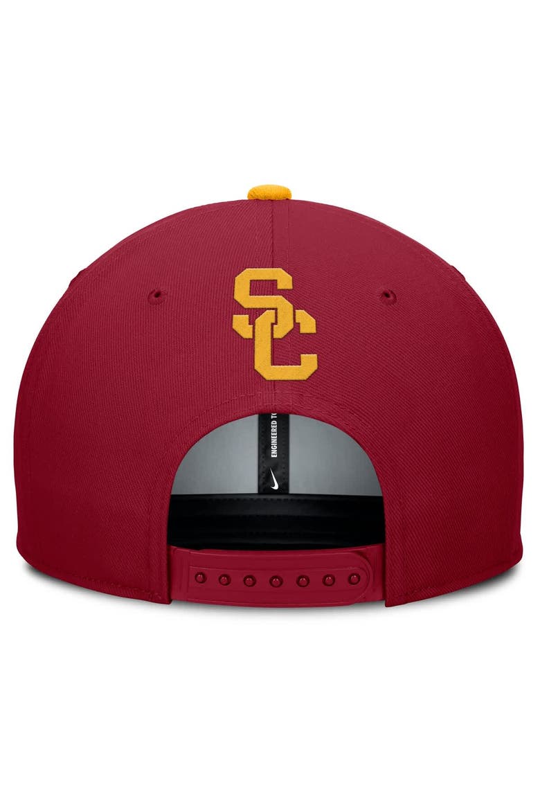 Men's Nike Cardinal USC Trojans 2025 On-Field Pro Performance Adjustable Hat, Alternate, color, Cardinal