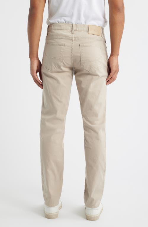 Brax Cadiz Stretch Cotton Pants In Neutral
