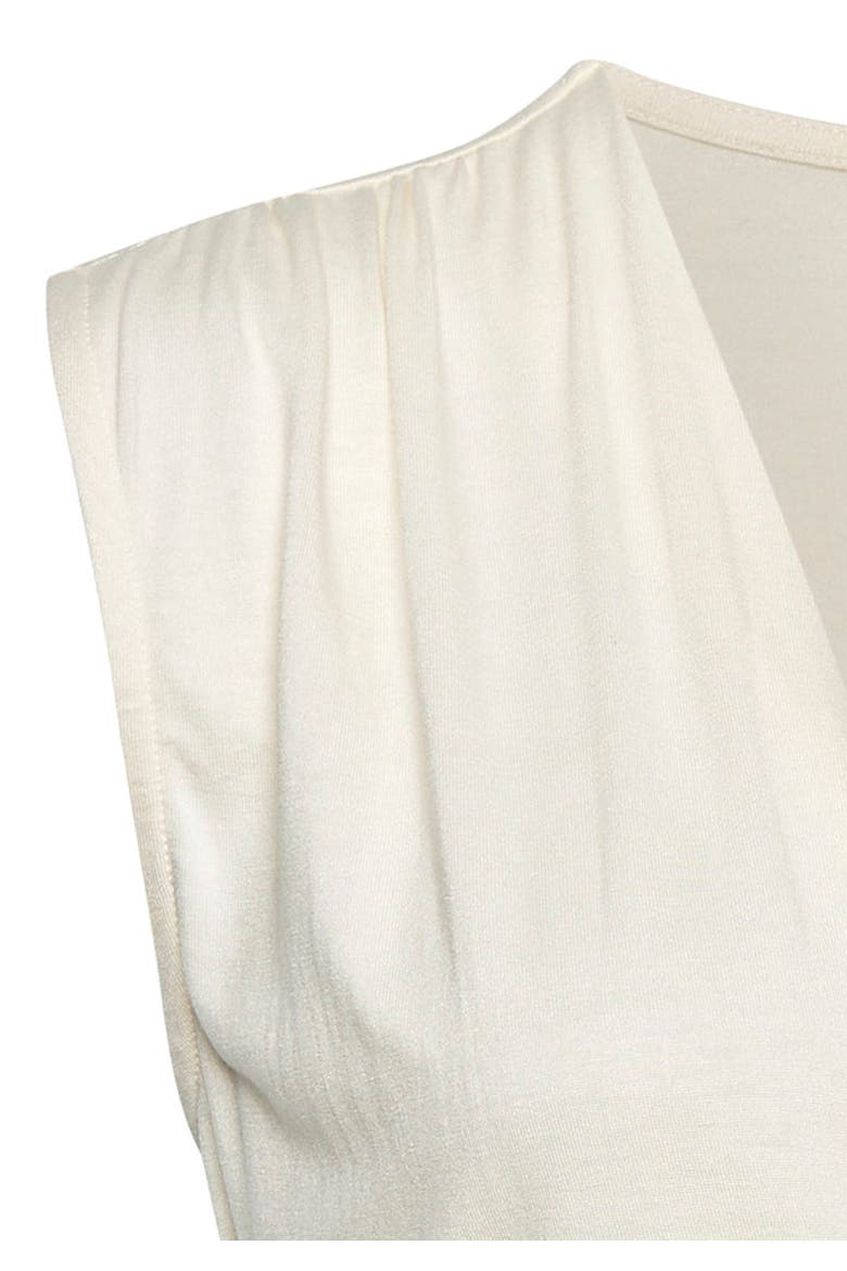 Wrap Look Top, Alternate, color, Vanilla