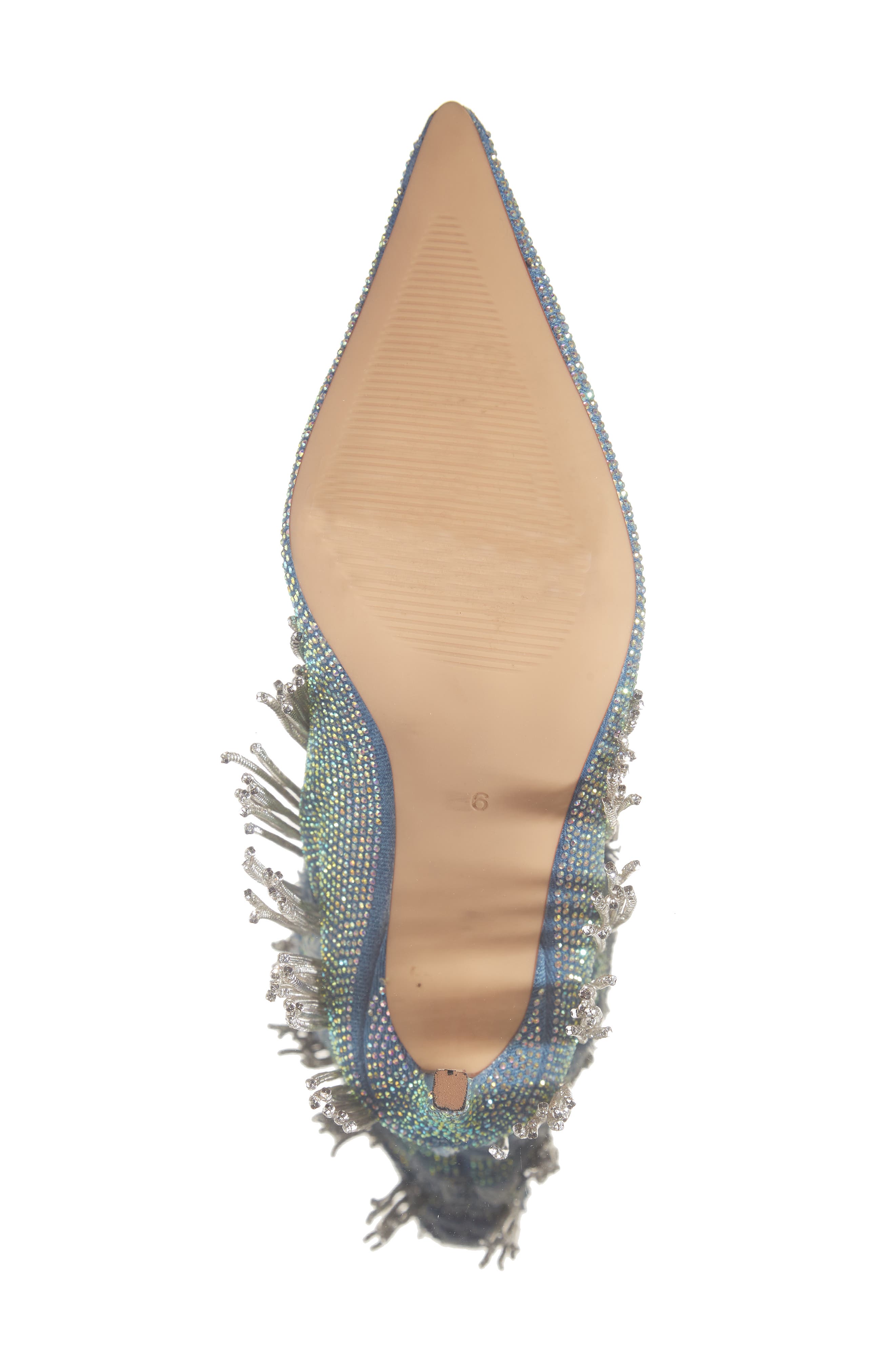 AZALEA WANG App Fringe Knee High Boot, Alternate, color, 