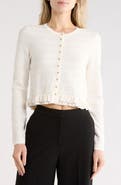 EDIT by JASON WU Cropped Ruffled Cardigan