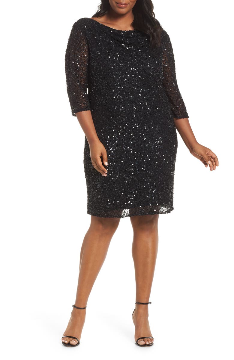 Pisarro Nights Embellished Cocktail Dress, Main, color,