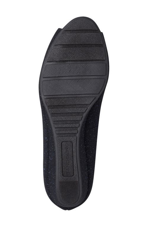 BANDOLINO BANDOLINO PEEP TOE WEDGE PUMP 