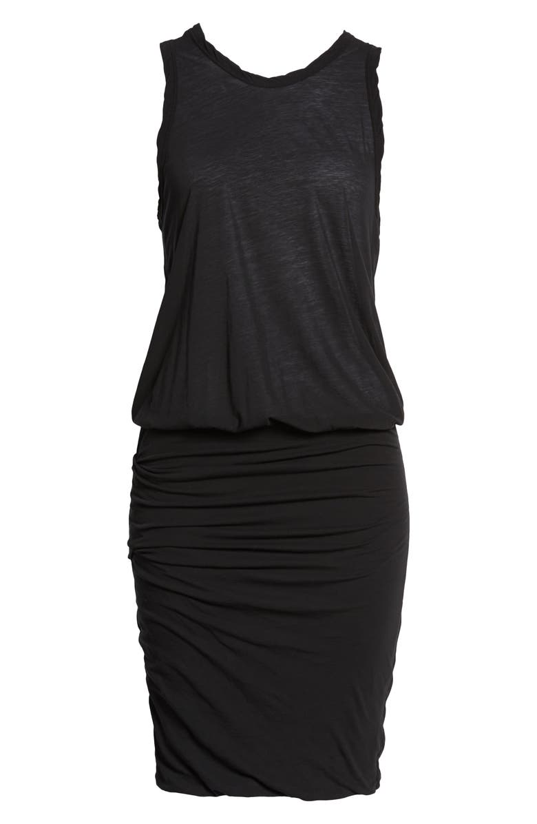 James Perse Racerback Blouson Dress, Alternate, color, 