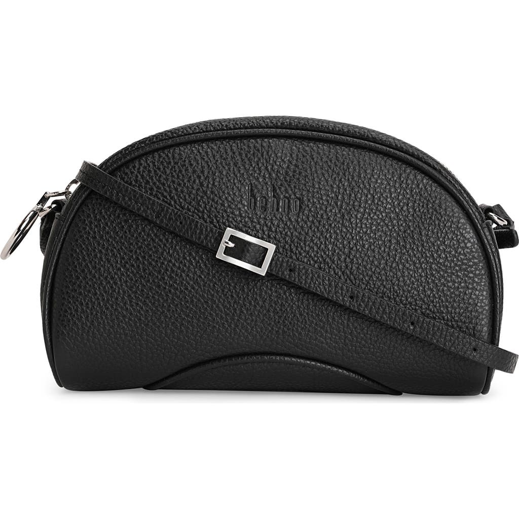 Behno Elizabeth Leather Camera Crossbody Bag