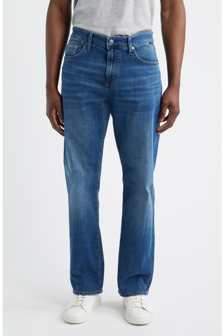 Matt Relaxed Straight Fit Jeans, Main, color, DEEP BRUSHED WILLIAMSBURG