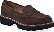 White Mountain Footwear Gunner Lug Sole Platform Penny Loafer