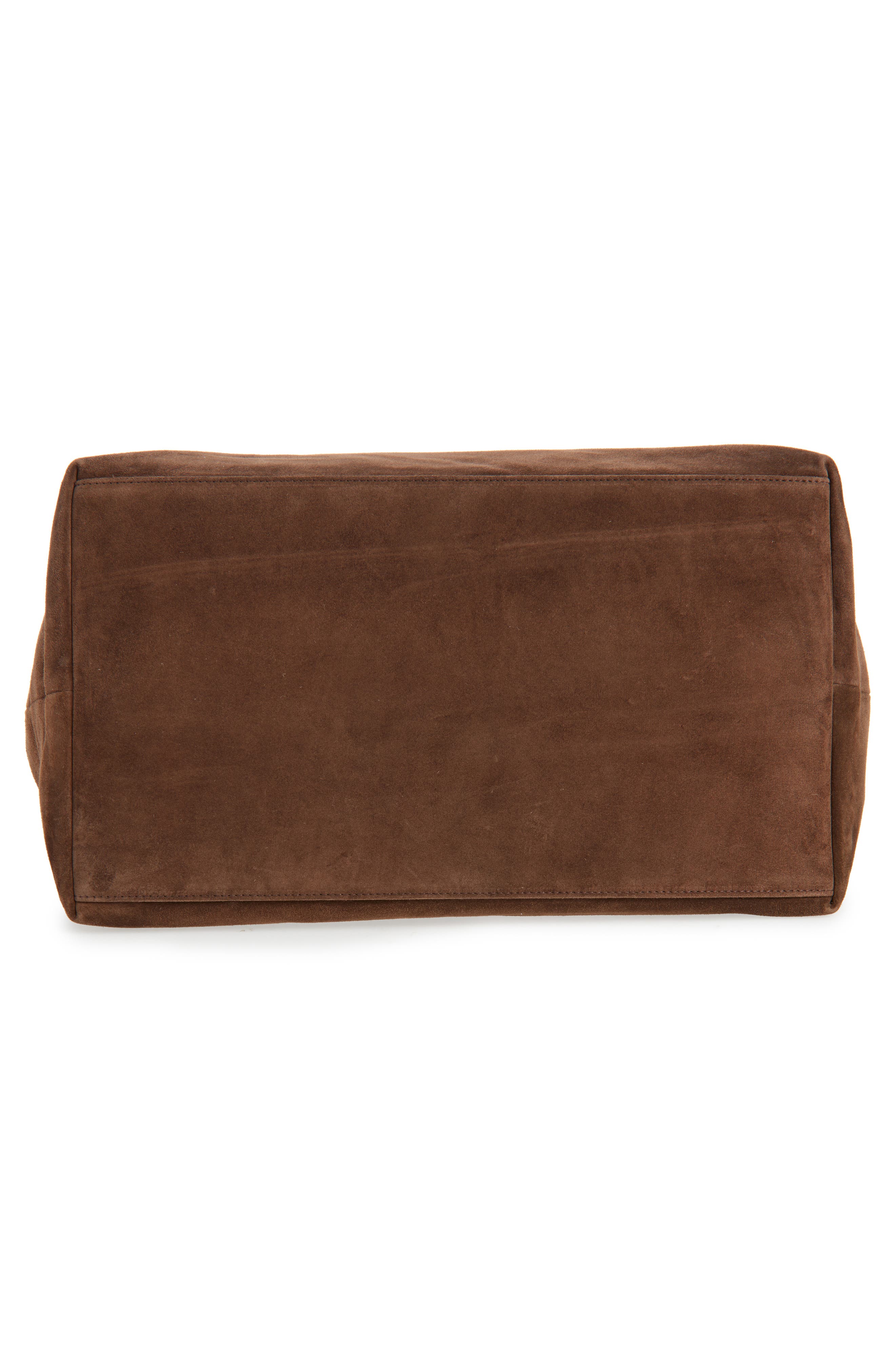 LIFFNER Large Sprout Leather Tote, Alternate, color, Dark Brown