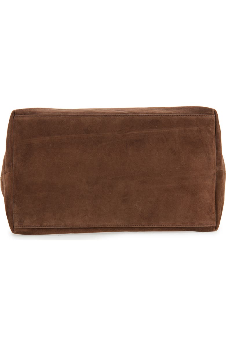 LIFFNER Large Sprout Leather Tote, Alternate, color, Dark Brown