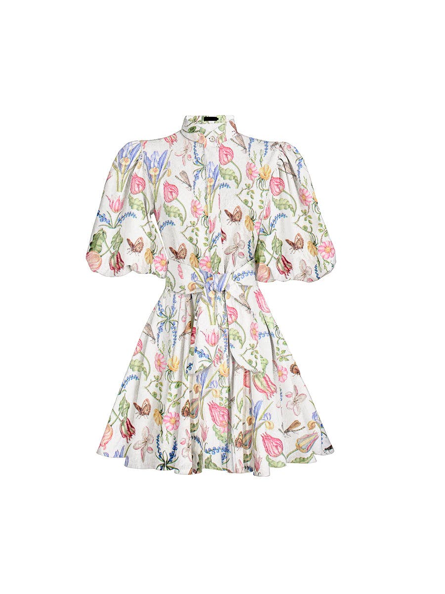 TULIPAN WHITE PRINT