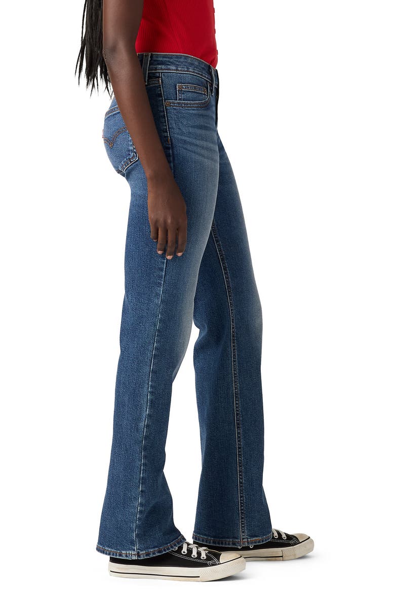 Levi's Superlow Bootcut Jeans, Alternate, color, Darted Denim