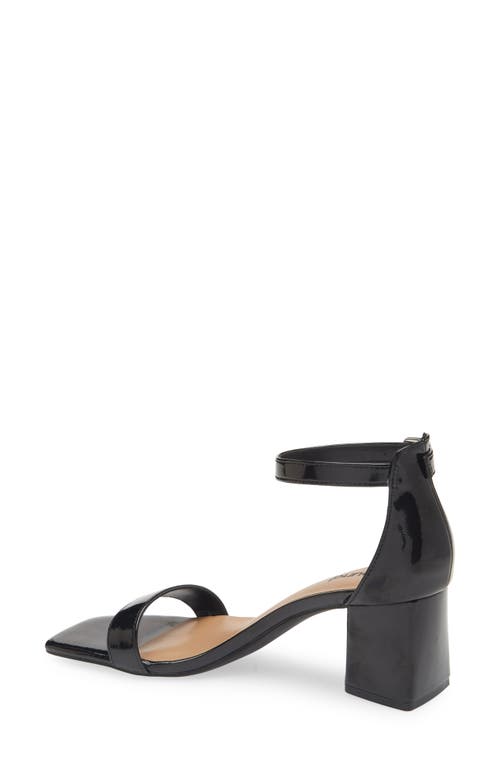 Abound Finn Ankle Strap Sandal In Black Crinkle