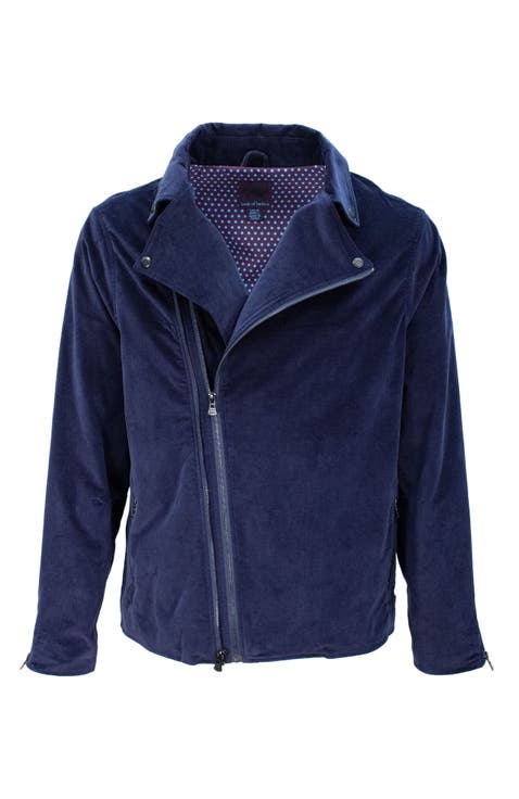 Rocky Velvet Biker Jacket