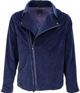 Lords of Harlech Rocky Velvet Biker Jacket