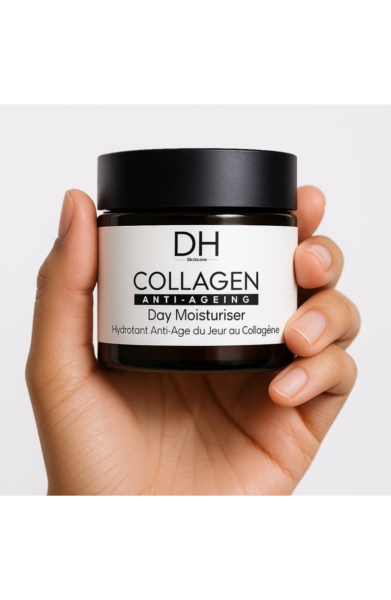Dr H Collagen Anti-Ageing Day Moisturiser for Youthful & Hydrated Skin 60ml, Alternate, color, White
