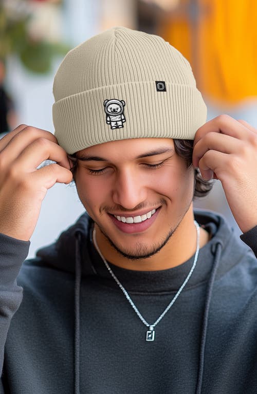 Dalix Ice Bear Beanie In Black