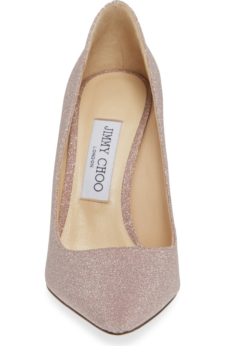 Jimmy Choo Romy Glitter Pump, Alternate, color,