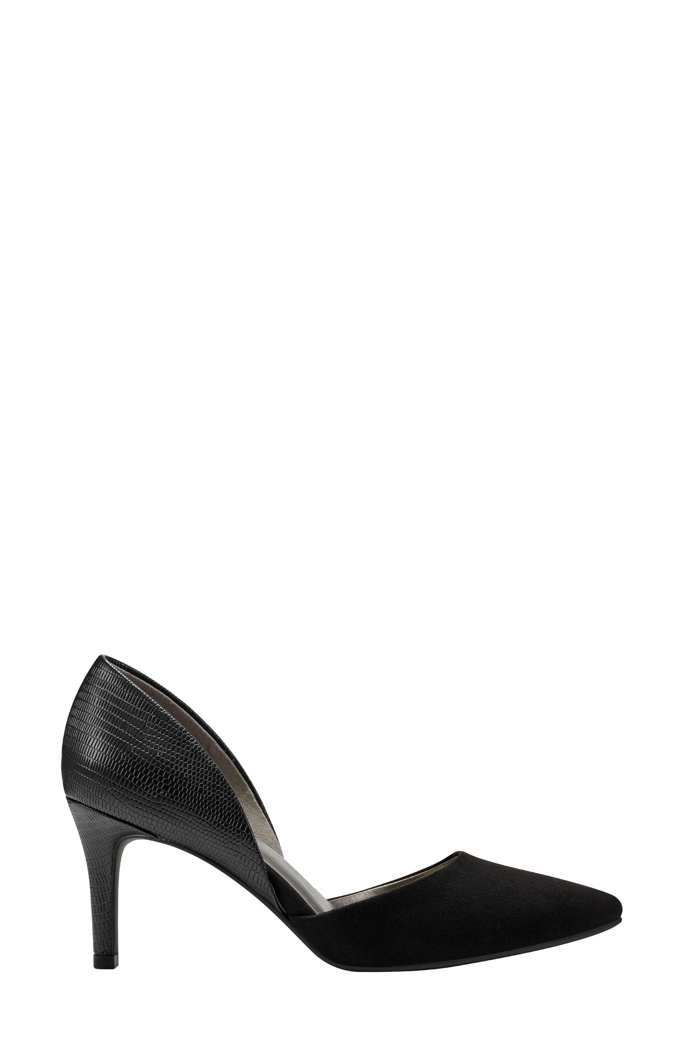 d'Orsay Pump, Main, color, BLK/BLK SY