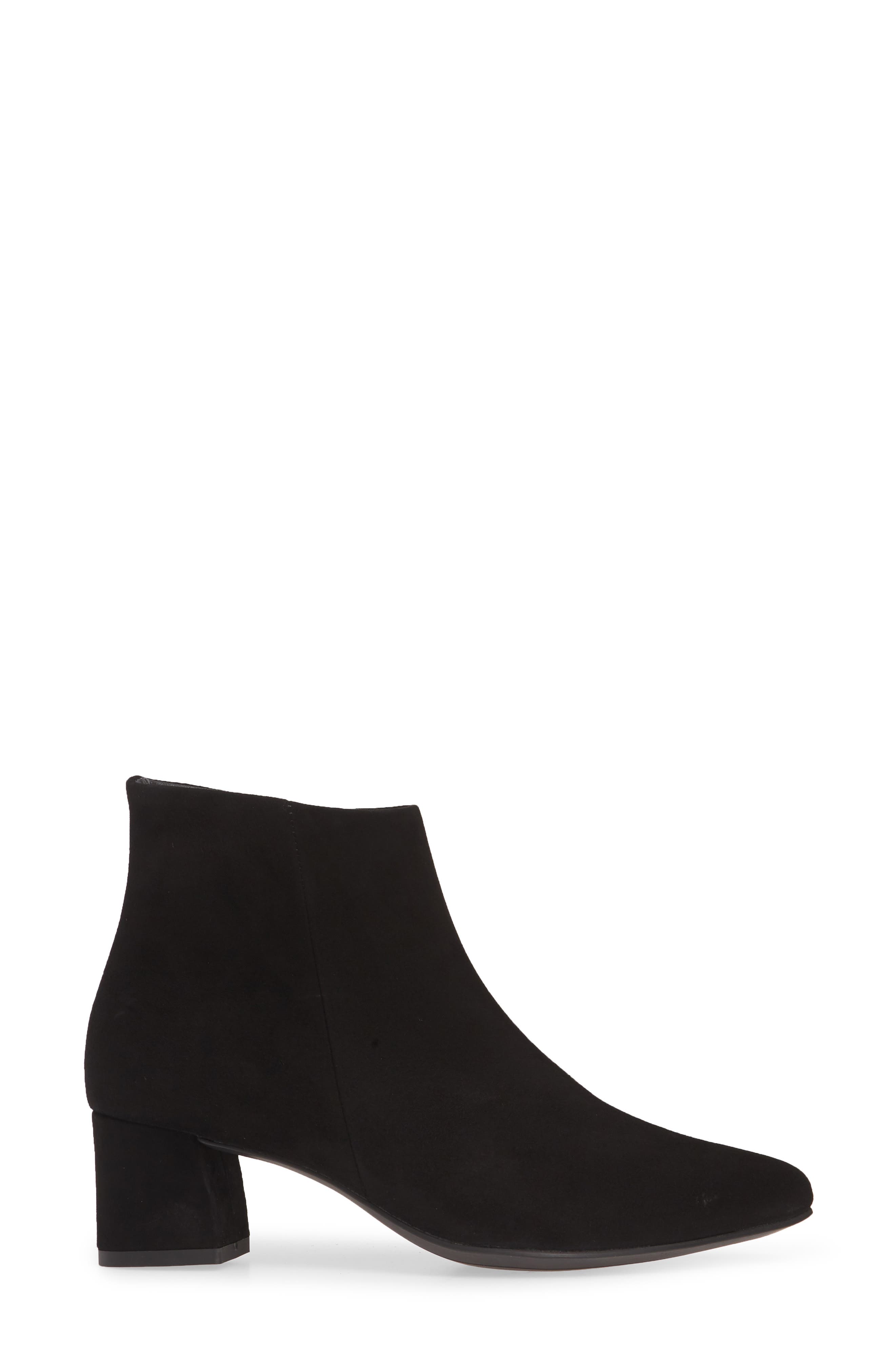Bridget Suede Bootie, Alternate, color, BLACK SUEDE