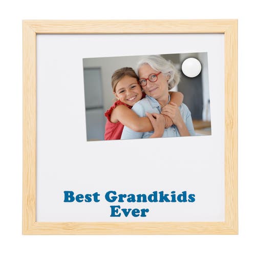 Totalee Gift Best Grandkids Ever Magnetic Frame White In Multi