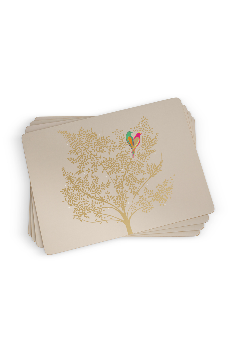 Sara Miller Chelsea Set of 4 Cork Back Placemats, Main, color, Multi