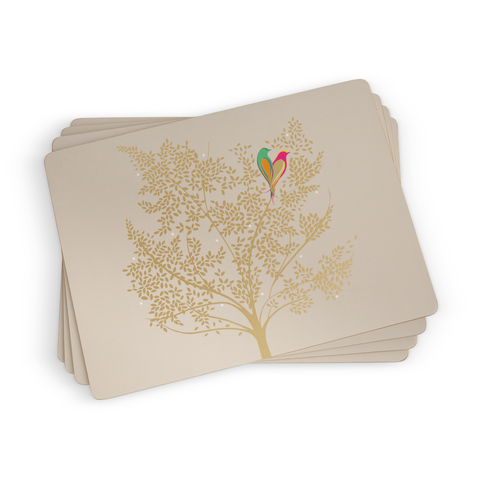 Sara Miller Chelsea Set of 4 Cork Back Placemats