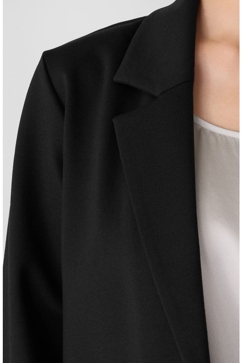 Long Blazer, Alternate, color, BLACK