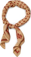 SAACHI Floral & Dot Print Bandana