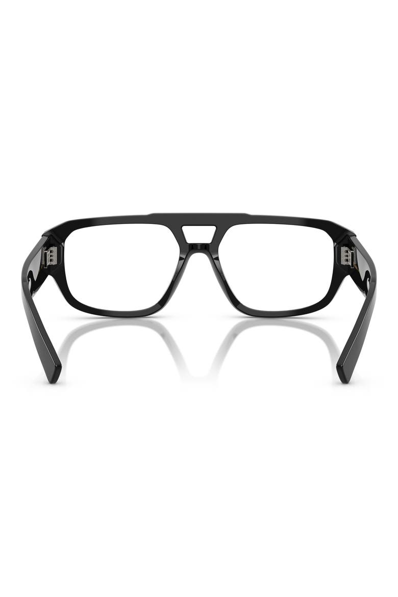 56mm Pilot Optical Glasses, Alternate, color, BLACK