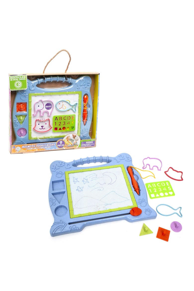 Magic Doodle Board 9 Pieces, Alternate, color, Multicolored